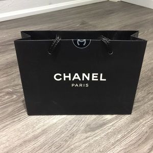 Authentic Chanel shopping bag